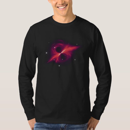 Black Hole  Universe Physics Astrophysicists Tシャツ (正面)