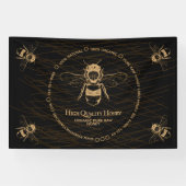 Black Honey Bee Farm Elegant 横断幕 (横)