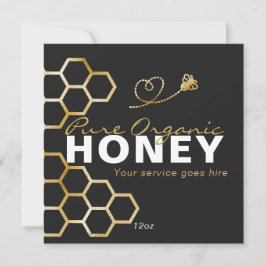 Black Honey Beed Honeycomb Product Care Insert 