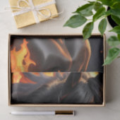 Black Horse on Fire v1 decoupage 薄葉紙 (ギフト)