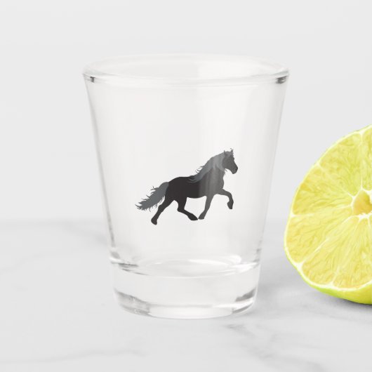 Black Horse Shot Glas ショットグラス (正面)
