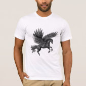 black horse tシャツ (正面)