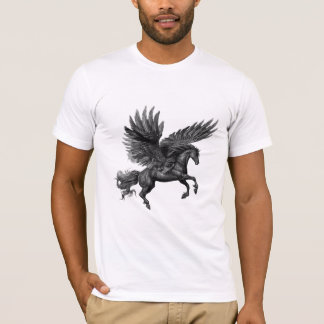 black horse tシャツ