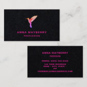 Black Hummingbird名刺 名刺 (正面/裏面)