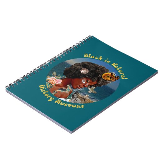 Black in Natural History Museums Spiral Notebook ノートブック (左側)