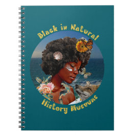 Black in Natural History Museums Spiral Notebook ノートブック
