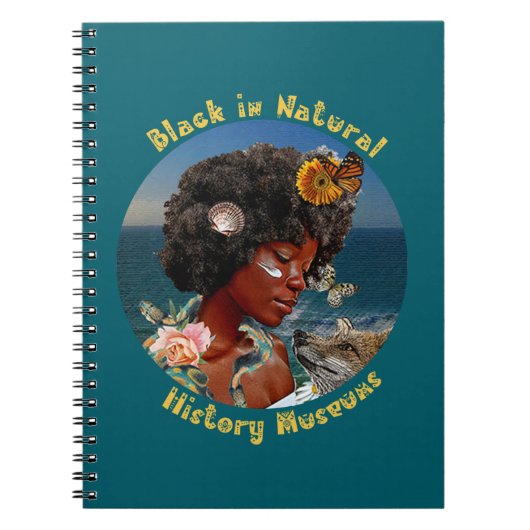 Black in Natural History Museums Spiral Notebook ノートブック (正面)