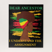 Black Independence Juneteenth  ジグソーパズル (縦)