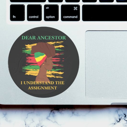 Black Independence Juneteenth  ラウンドシール