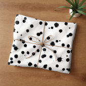 Black Ink Splatter 薄葉紙