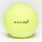 Black Irish clover Penn tennis balls テニスボール (正面)