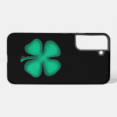 Black Irish Samsung S22 Plus phone case Samsung Galaxyケース (裏面横)