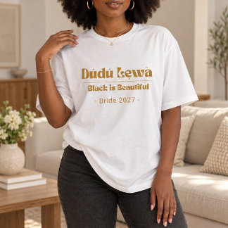Black Is Beautiful — 彼女へのギフト トライブレンドTシャツ