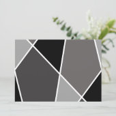 Black JanaiCreates Color Collection Invitation 招待状 (スタンド正面)