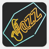 Black Jazz スクエアシール (正面)