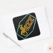 Black Jazz スクエアシール (封筒)