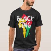 Black King Black History Month African American Bl Tシャツ (正面)