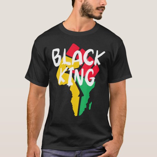Black King Black History Month African American Bl Tシャツ (正面)
