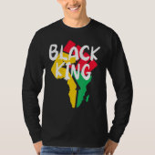 Black King Black History Month African American Bl Tシャツ (正面)