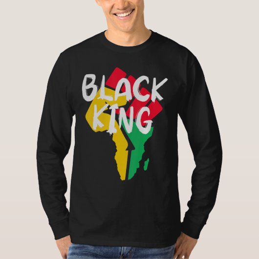 Black King Black History Month African American Bl Tシャツ (正面)
