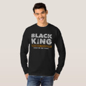 Black King Most Powerful Piece in Game Chess Playe Tシャツ (正面フル)
