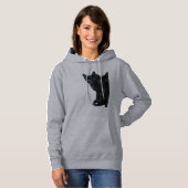 Black Kittens パーカ (正面フル)