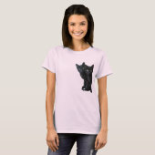 Black kittens tシャツ (正面フル)