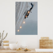 Black Knights Deploy Flares ポスター (キッチン)