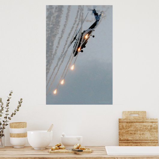 Black Knights Deploy Flares ポスター (キッチン)