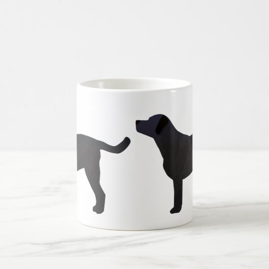 Black Labテンプレートの準備がカスタマイズ完了 コーヒーマグカップ (中央)