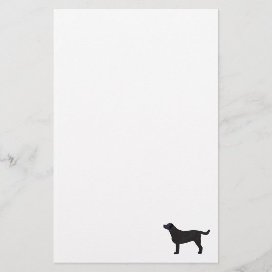 Black Labテンプレートの準備がカスタマイズ完了 便箋 (正面)