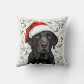 Black lab クッション (裏面)