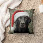 Black lab クッション (ブランケット)