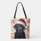 Black lab トートバッグ (裏面)