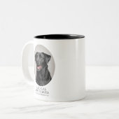 Black Lab All Gas No Brakes Mug ツートーンマグカップ (正面左)