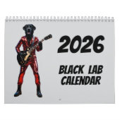 Black Lab Calendar カレンダー (カバー)