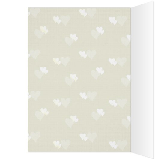 Black Lab Faters Dayメッセージ折り畳みカード (内側 (左))