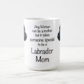 Black Lab - Mothers Day Dog - Mothersラブラドール コーヒーマグカップ (中央)