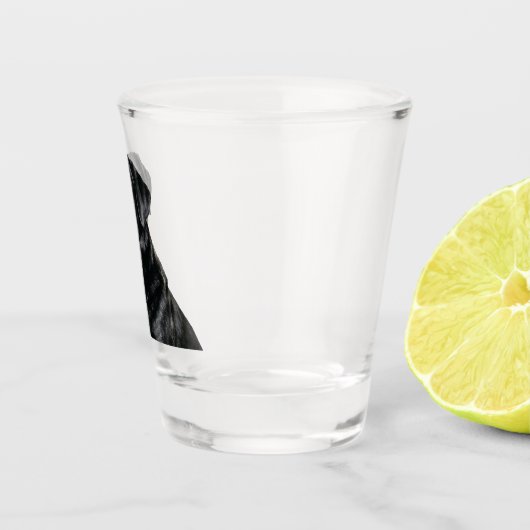 Black Lab Shot Glass ショットグラス (右)