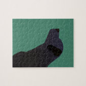 Black Lab Templates Ready to Customize ジグソーパズル (横)