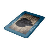 Black Lab Wipe Bath Mat バスマット (アングル)