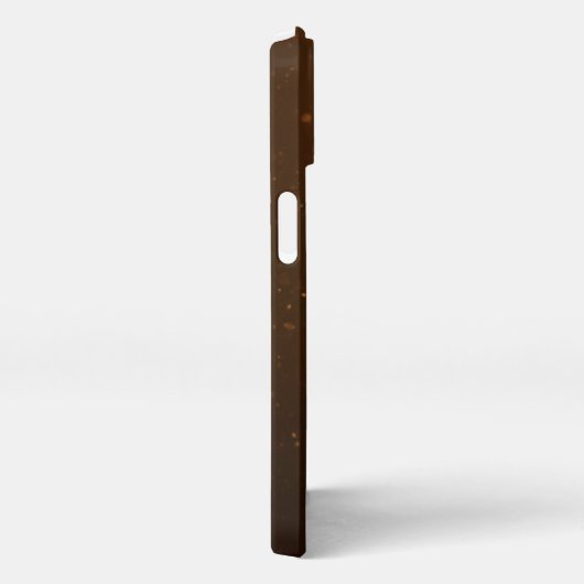 Black Labrador Problem Solved Brown Galaxy Case iPhoneケース (右側面)