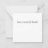 Black laurel wreath monogrammed ノートカード (正面)