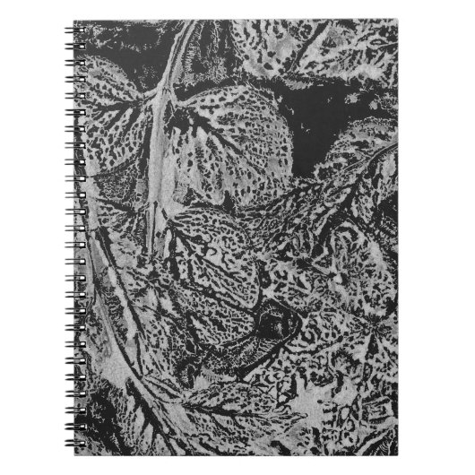 Black leafs ノートブック (正面)