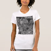 Black leafs tシャツ (正面)