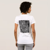 Black leafs tシャツ (裏面フル)