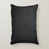 Black leather texture and backgroundleather,textur アクセントクッション (正面(垂直))