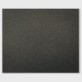 Black leather texture or background. abstract,anim ラッピングペーパー (フラット)