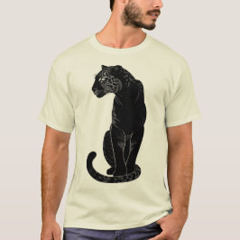 Black Leopard Tシャツ
