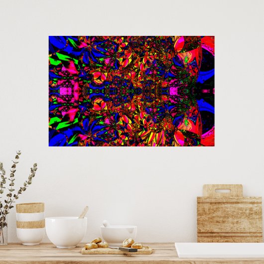 Black Light Poster 5 ポスター (キッチン)